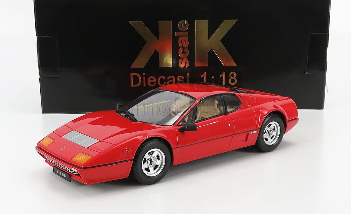 1/18フェラーリ512 BBi 1981 レッド KKscale製ダイキャスト garage-forza_kkdc180541